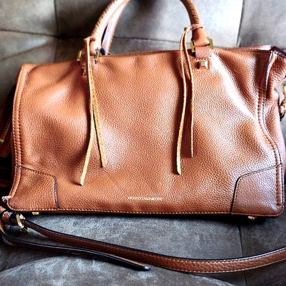 Rebecca Minkoff Leather Regan Satchel Handbag